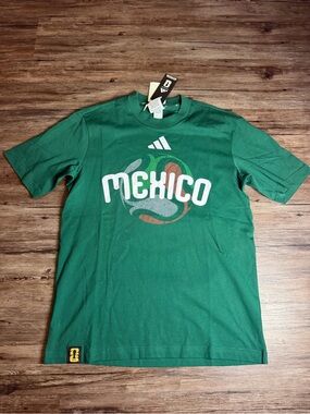 Adidas FIFA World Cup Mexico Green Graphic Tee